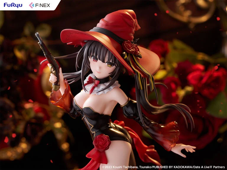 Date A Live V F Nex Kurumi Tokisaki (Witch Style Ver.) 1/7 Scale Figure - Image 9
