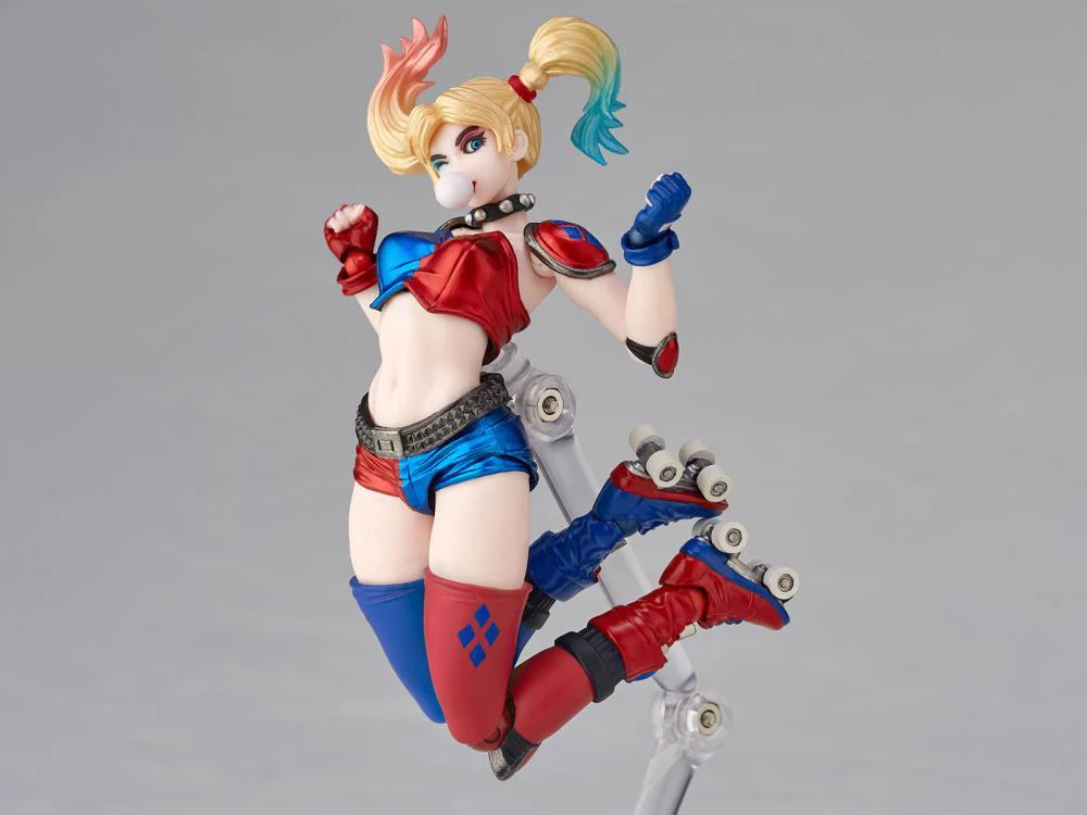 DC Comics Amazing Yamaguchi Revoltech No.015EX Harley Quinn (New Color Ver.) - Image 3