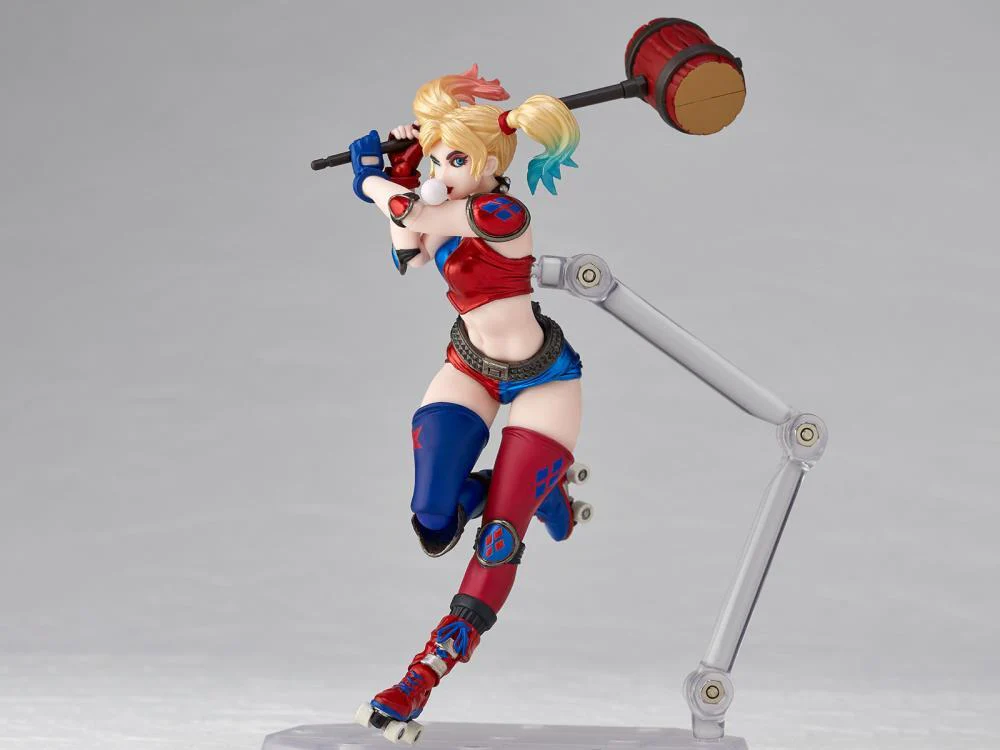DC Comics Amazing Yamaguchi Revoltech No.015EX Harley Quinn (New Color Ver.) - Image 4