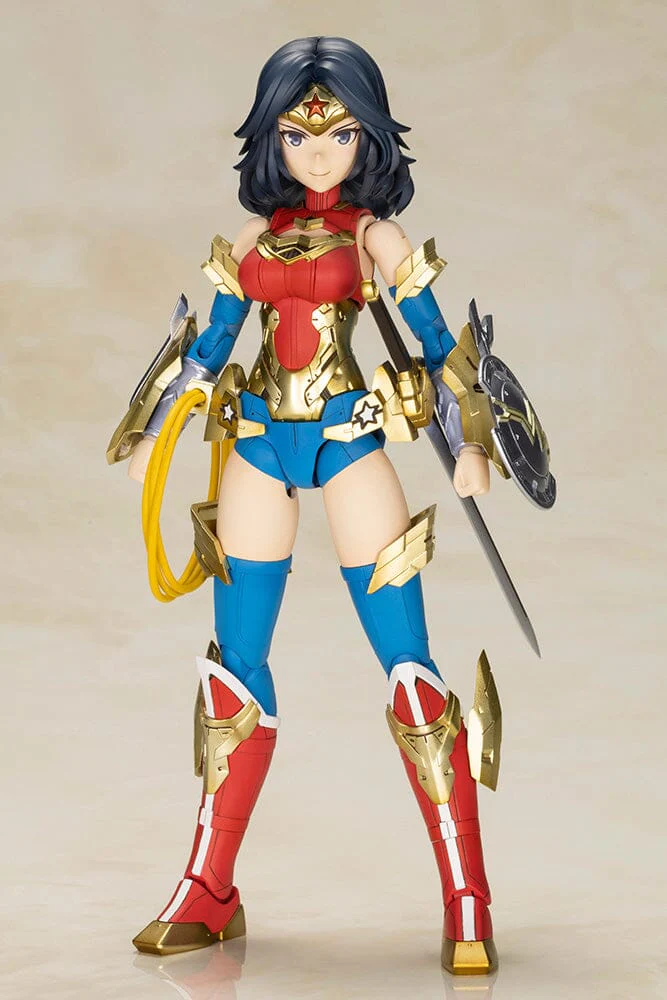 DC Comics Cross Frame Girl Wonder Woman (Another Color Humikane Shimada Ver.) Model Kit - Image 2