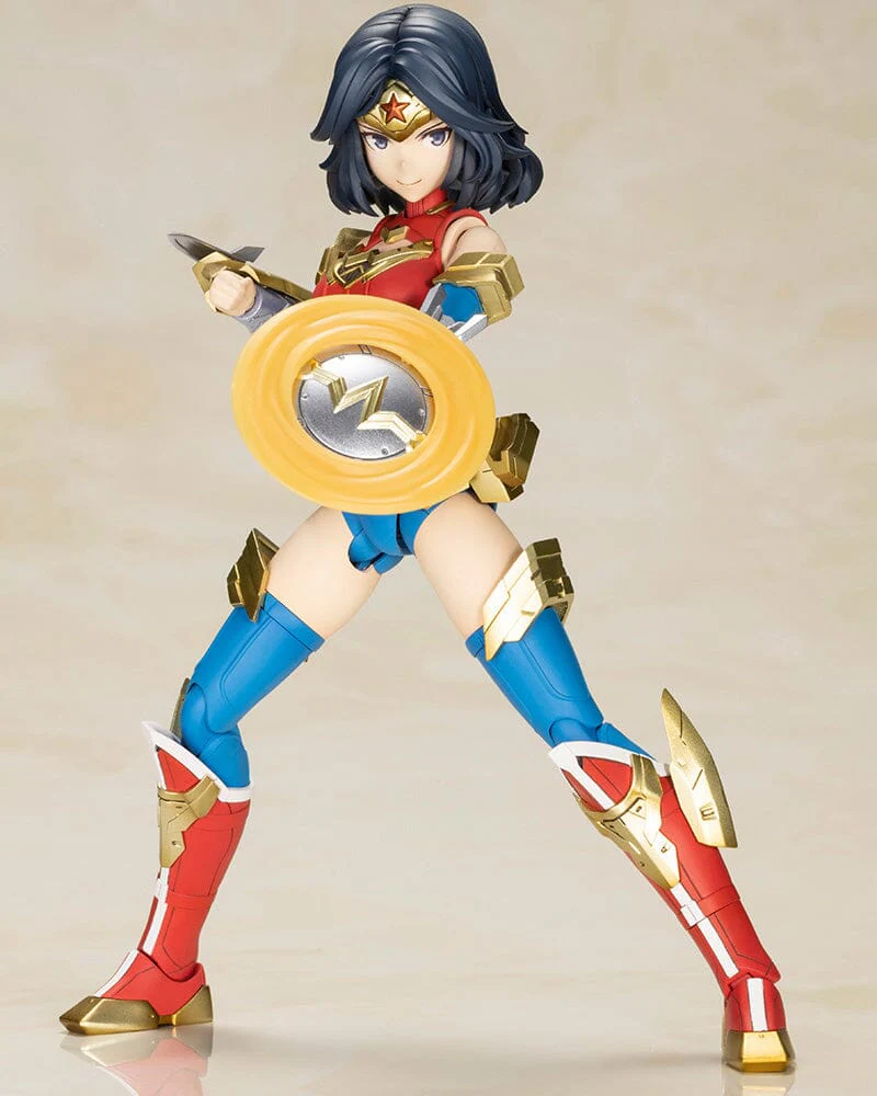 DC Comics Cross Frame Girl Wonder Woman (Another Color Humikane Shimada Ver.) Model Kit - Image 5