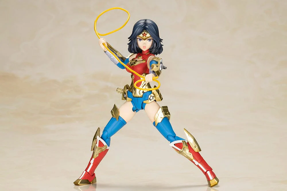 DC Comics Cross Frame Girl Wonder Woman (Another Color Humikane Shimada Ver.) Model Kit - Image 6