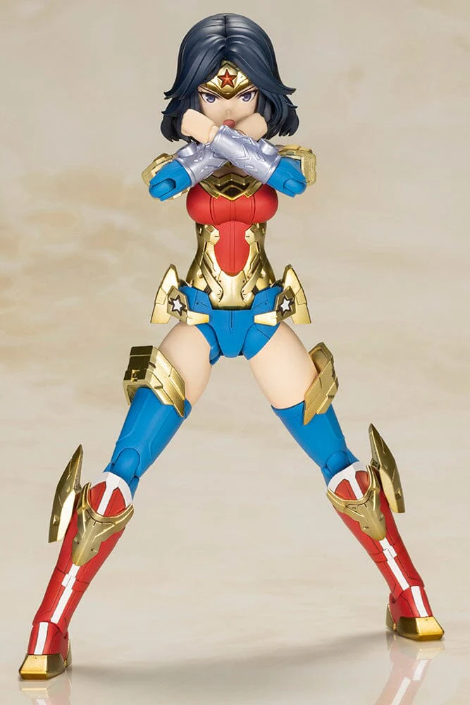 DC Comics Cross Frame Girl Wonder Woman (Another Color Humikane Shimada Ver.) Model Kit - Image 7