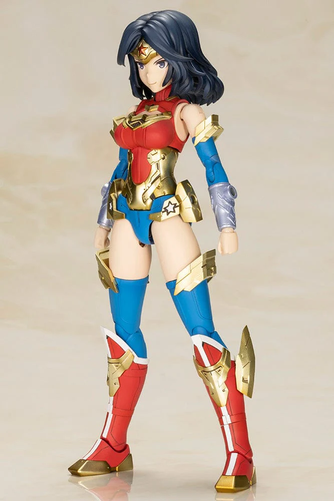 DC Comics Cross Frame Girl Wonder Woman (Another Color Humikane Shimada Ver.) Model Kit - Image 8