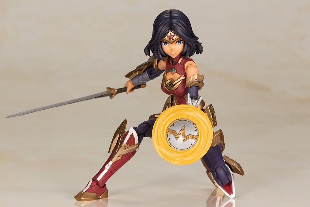 DC Comics Cross Frame Girl Wonder Woman (Humikane Shimada Ver.) Model Kit - Image 10