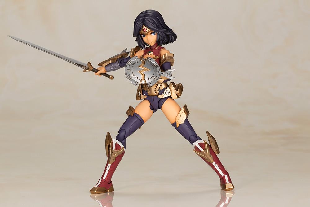 DC Comics Cross Frame Girl Wonder Woman (Humikane Shimada Ver.) Model Kit - Image 4