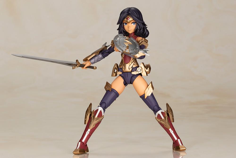 DC Comics Cross Frame Girl Wonder Woman (Humikane Shimada Ver.) Model Kit - Image 8