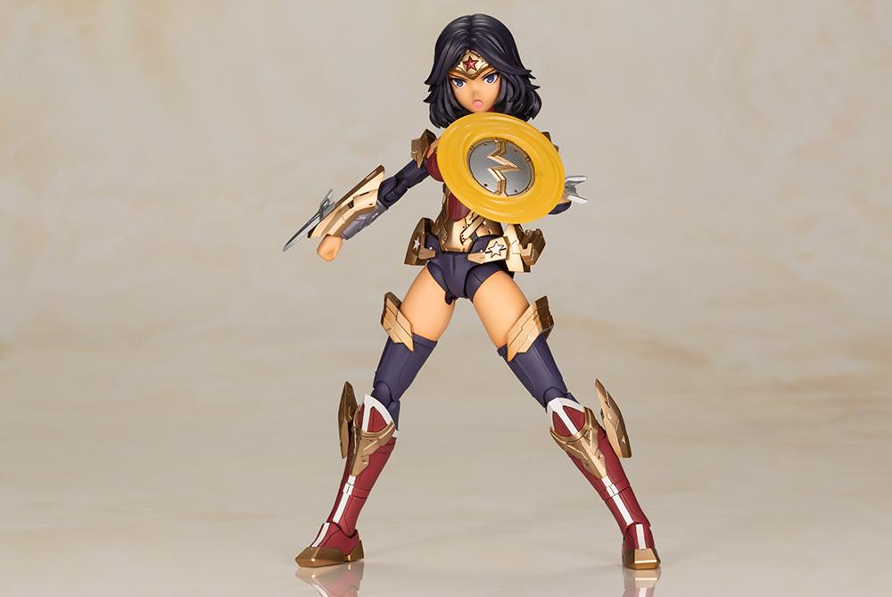 DC Comics Cross Frame Girl Wonder Woman (Humikane Shimada Ver.) Model Kit - Image 9
