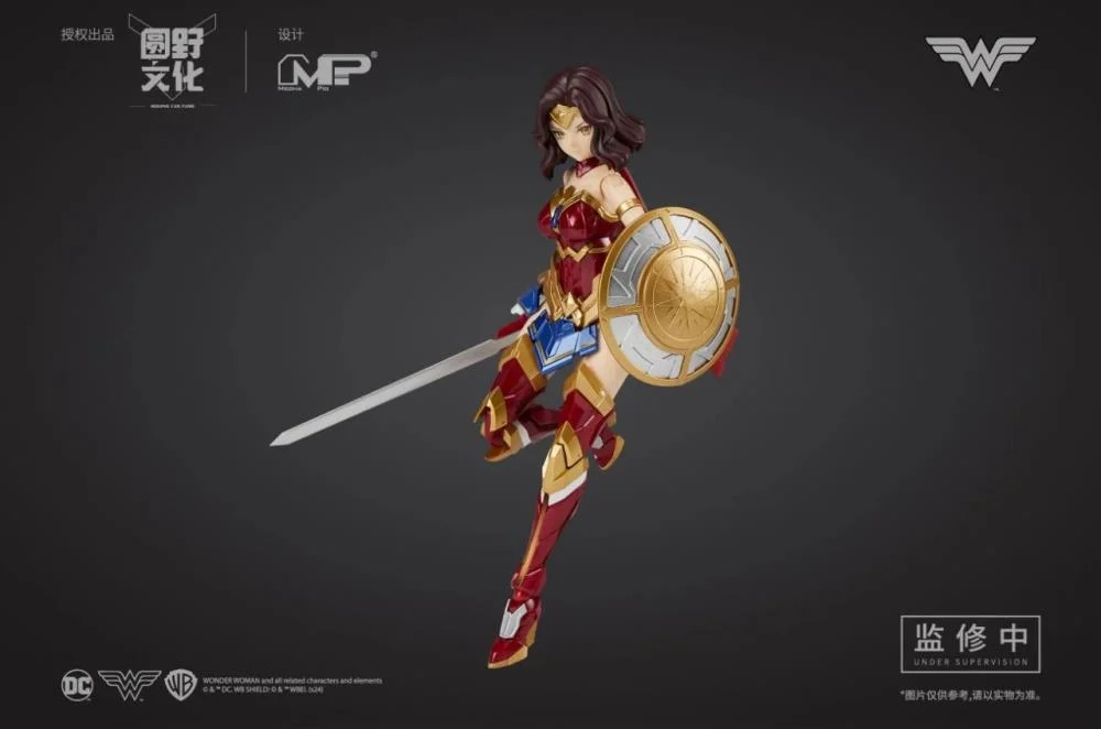 DC Comics DC-01 Wonder Woman (Classic Battle Suit & Golden Eagle Armor) 1/10 Scale Model Kit - Image 10