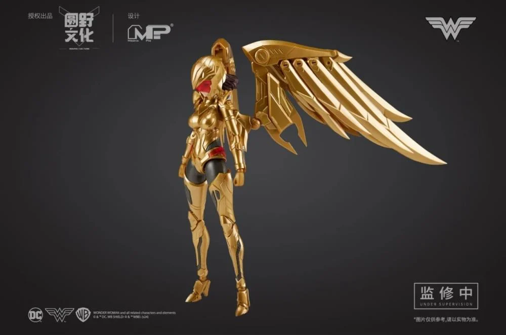 DC Comics DC-01 Wonder Woman (Classic Battle Suit & Golden Eagle Armor) 1/10 Scale Model Kit - Image 3