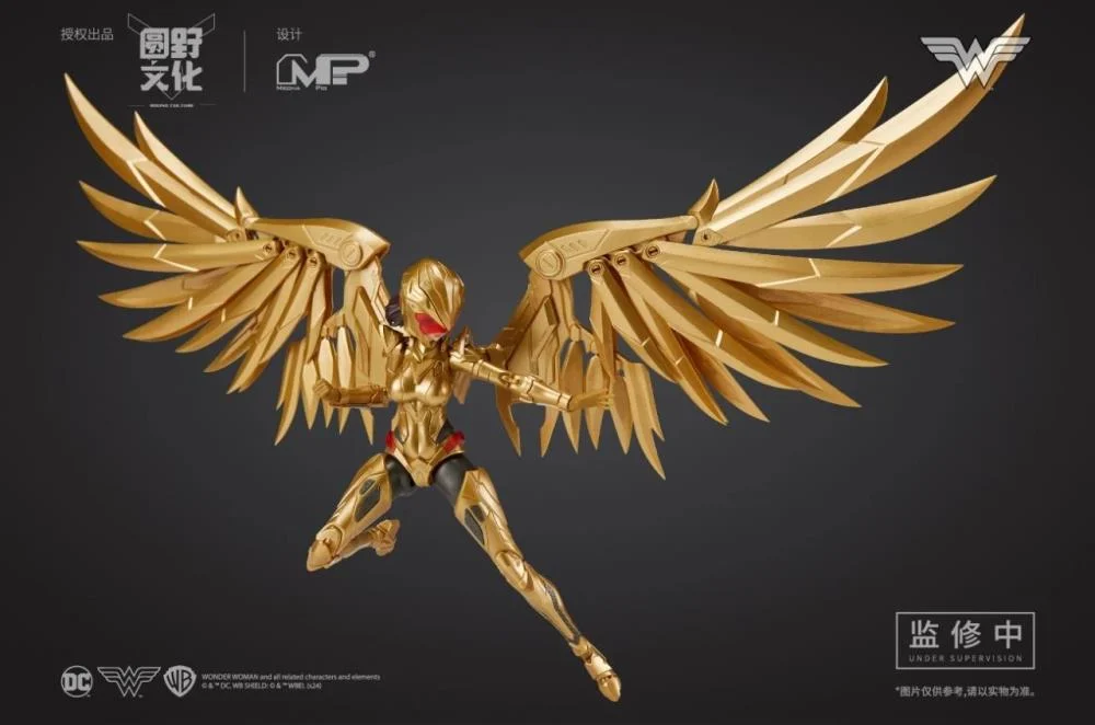 DC Comics DC-01 Wonder Woman (Classic Battle Suit & Golden Eagle Armor) 1/10 Scale Model Kit - Image 4