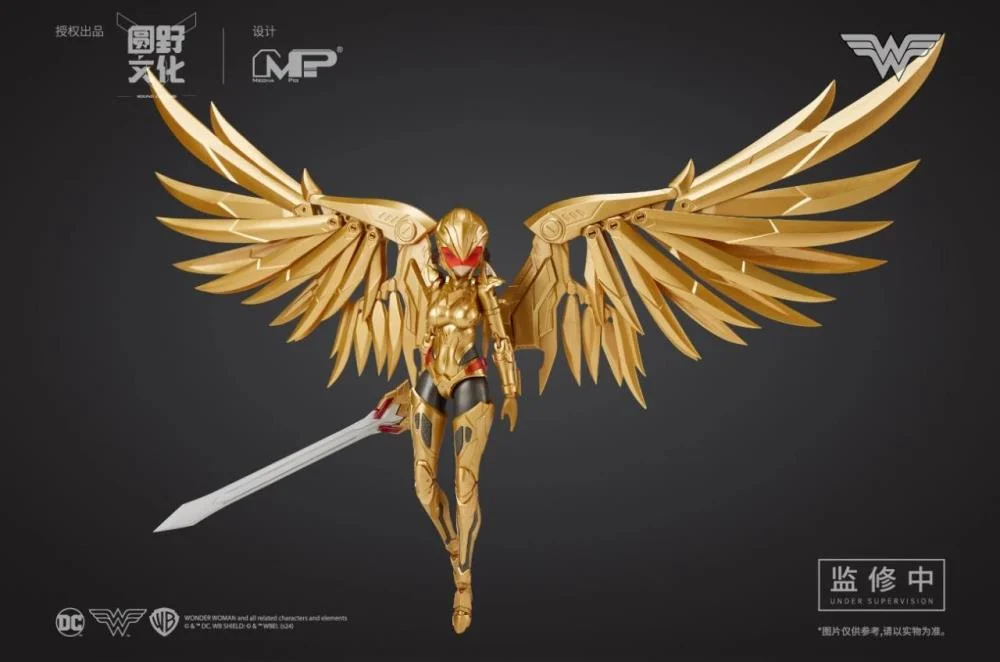 DC Comics DC-01 Wonder Woman (Classic Battle Suit & Golden Eagle Armor) 1/10 Scale Model Kit - Image 5