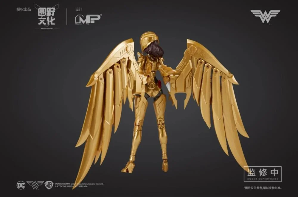 DC Comics DC-01 Wonder Woman (Classic Battle Suit & Golden Eagle Armor) 1/10 Scale Model Kit - Image 6