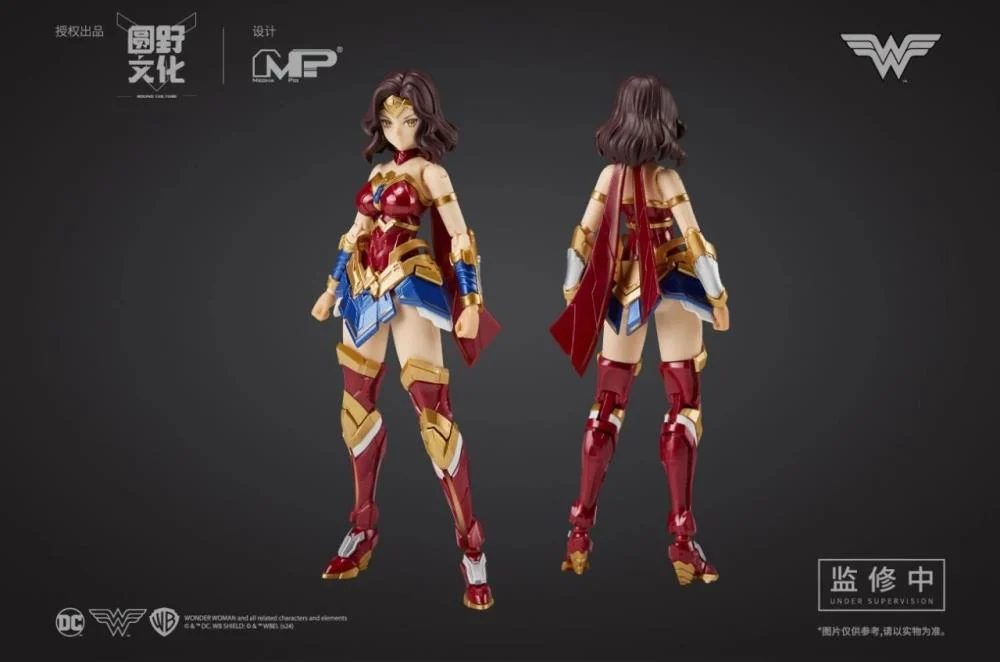 DC Comics DC-01 Wonder Woman (Classic Battle Suit & Golden Eagle Armor) 1/10 Scale Model Kit - Image 7
