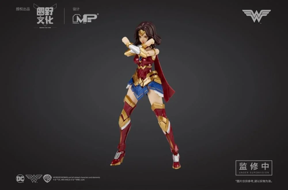 DC Comics DC-01 Wonder Woman (Classic Battle Suit & Golden Eagle Armor) 1/10 Scale Model Kit - Image 8