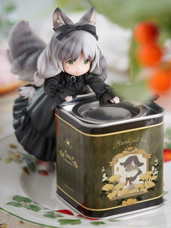 Decorated Life Collection Tea Time Cats Vol. 1 Pastoral Cat Figure & Tea Canister - Image 10