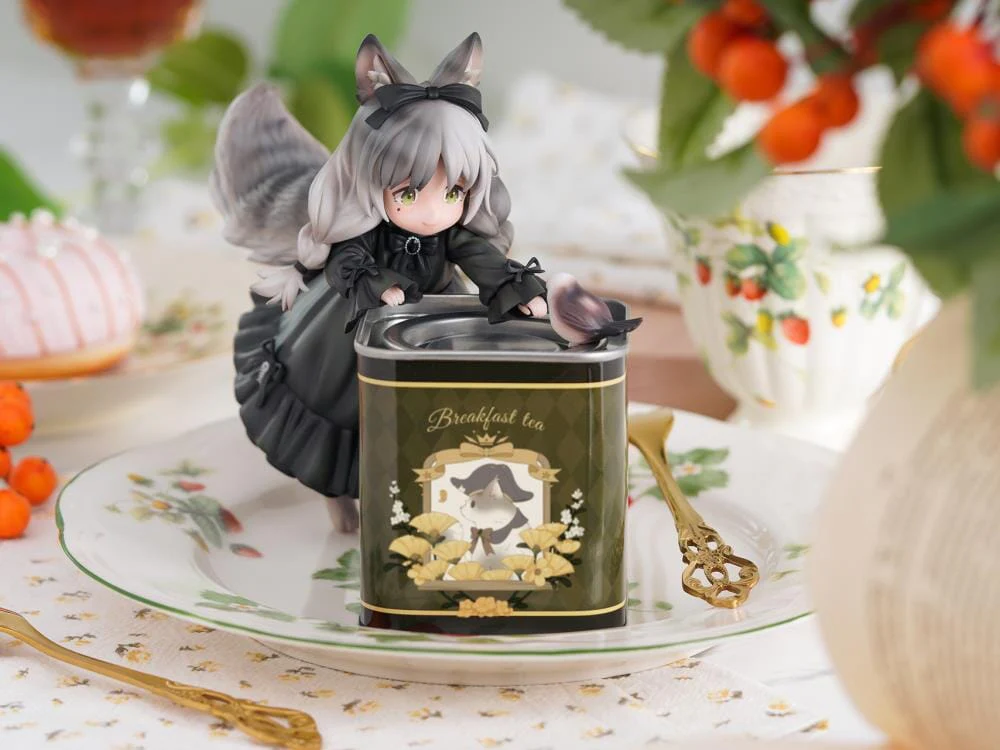 Decorated Life Collection Tea Time Cats Vol. 1 Pastoral Cat Figure & Tea Canister - Image 8