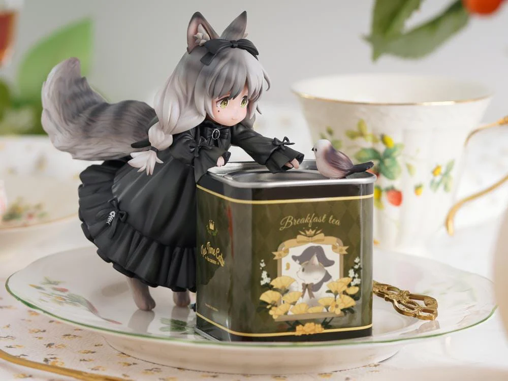 Decorated Life Collection Tea Time Cats Vol. 1 Pastoral Cat Figure & Tea Canister - Image 9