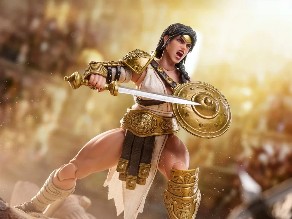 DEMIGOD Race Gladiators Divine Realm War Hero Series Akilias 1/12 Scale Action Figure (With Bonus)