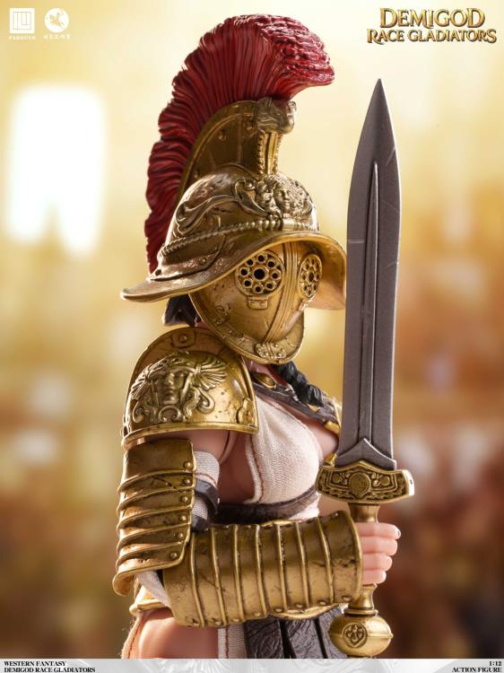 DEMIGOD Race Gladiators Divine Realm War Hero Series Akilias 1/12 Scale Action Figure (With Bonus) - Image 15