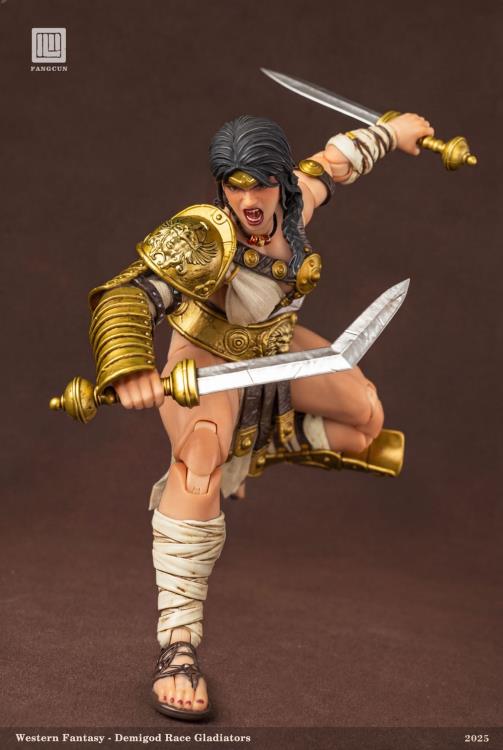 DEMIGOD Race Gladiators Divine Realm War Hero Series Akilias 1/12 Scale Action Figure (With Bonus) - Image 17