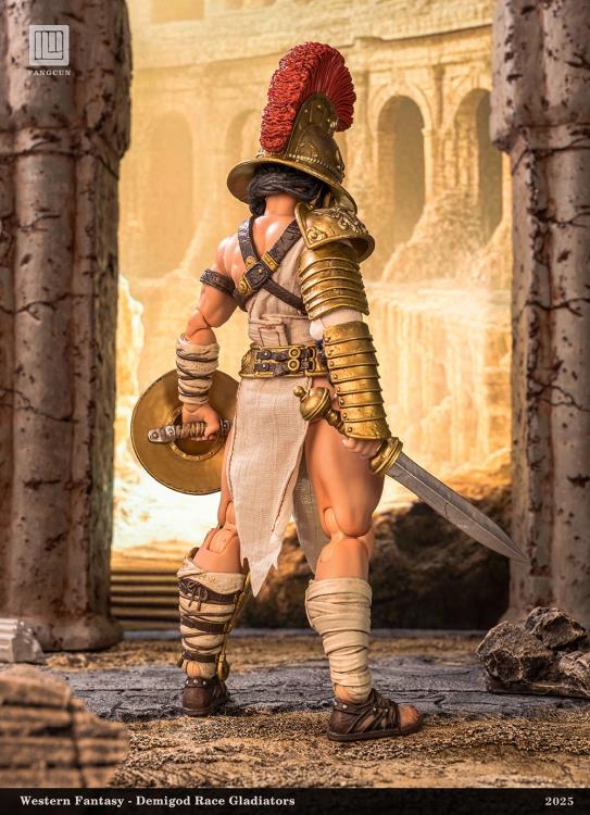DEMIGOD Race Gladiators Divine Realm War Hero Series Akilias 1/12 Scale Action Figure (With Bonus) - Image 9