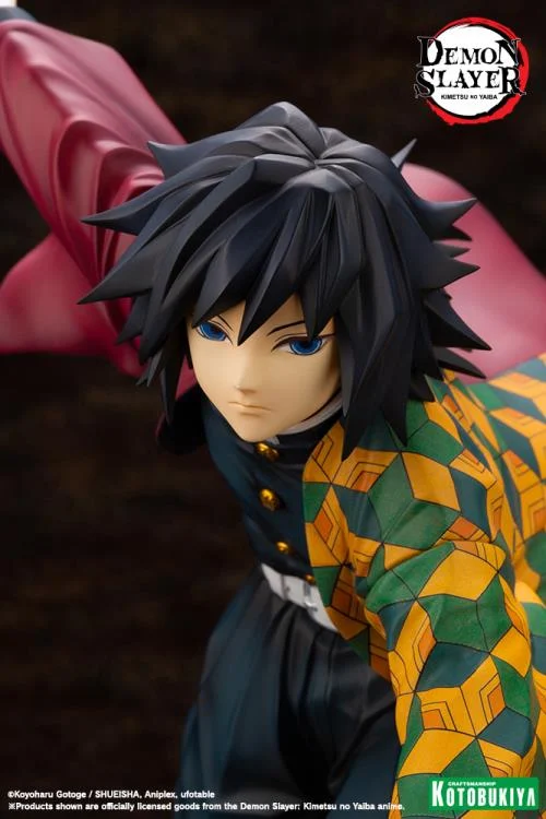 Demon Slayer Kimetsu no Yaiba ArtFX J Giyu Tomioka 1/8 Scale Figure - Image 10