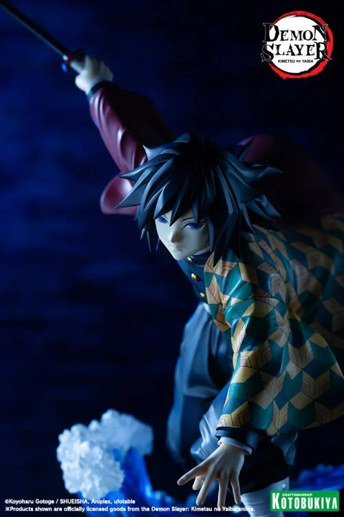 Demon Slayer Kimetsu no Yaiba ArtFX J Giyu Tomioka 1/8 Scale Figure - Image 13