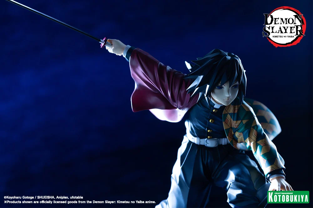 Demon Slayer Kimetsu no Yaiba ArtFX J Giyu Tomioka 1/8 Scale Figure - Image 15