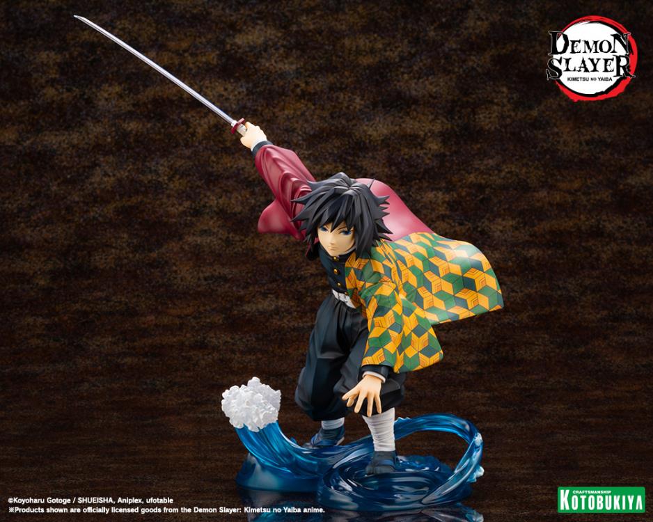 Demon Slayer Kimetsu no Yaiba ArtFX J Giyu Tomioka 1/8 Scale Figure - Image 2