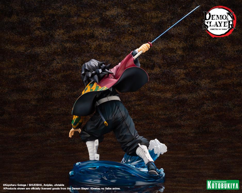 Demon Slayer Kimetsu no Yaiba ArtFX J Giyu Tomioka 1/8 Scale Figure - Image 4