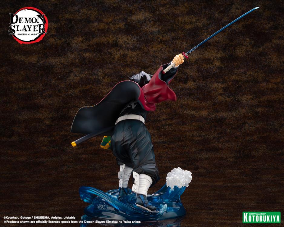 Demon Slayer Kimetsu no Yaiba ArtFX J Giyu Tomioka 1/8 Scale Figure - Image 6