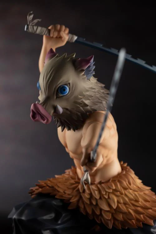 Demon Slayer: Kimetsu no Yaiba ArtFX J Inosuke Hashibira Statue - Image 10
