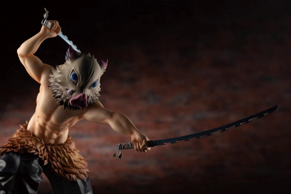 Demon Slayer: Kimetsu no Yaiba ArtFX J Inosuke Hashibira Statue - Image 11