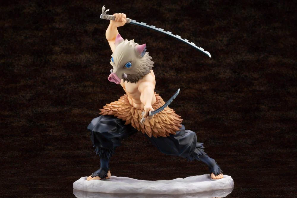 Demon Slayer: Kimetsu no Yaiba ArtFX J Inosuke Hashibira Statue - Image 2