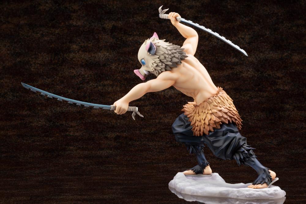 Demon Slayer: Kimetsu no Yaiba ArtFX J Inosuke Hashibira Statue - Image 8