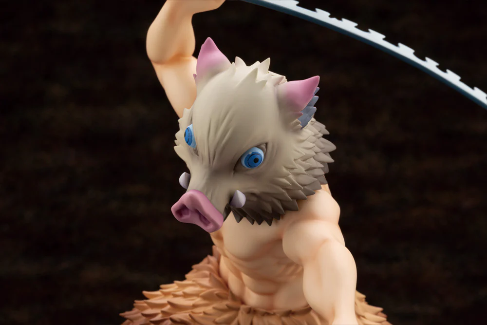 Demon Slayer: Kimetsu no Yaiba ArtFX J Inosuke Hashibira Statue - Image 9