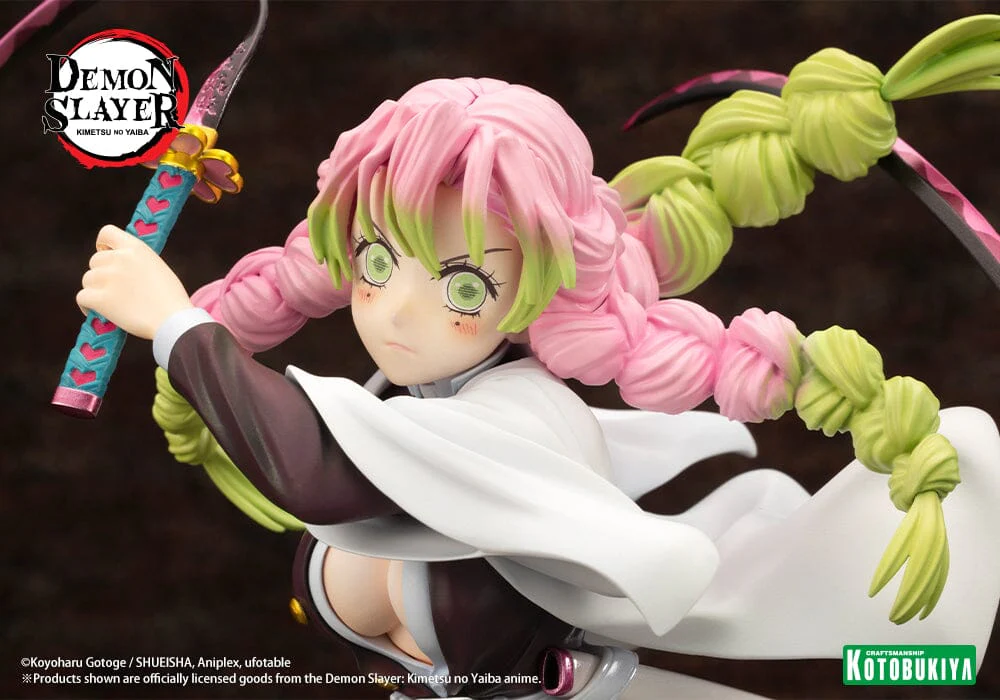 Demon Slayer Kimetsu no Yaiba ArtFX J Mitsuri Kanroji 1/8 Scale Figure - Image 10