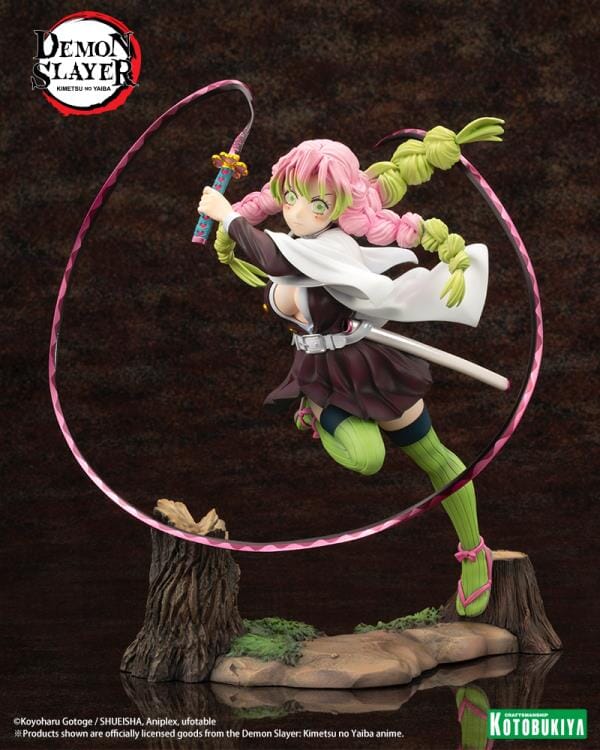 Demon Slayer Kimetsu no Yaiba ArtFX J Mitsuri Kanroji 1/8 Scale Figure - Image 2