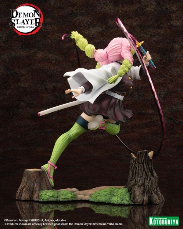 Demon Slayer Kimetsu no Yaiba ArtFX J Mitsuri Kanroji 1/8 Scale Figure - Image 4