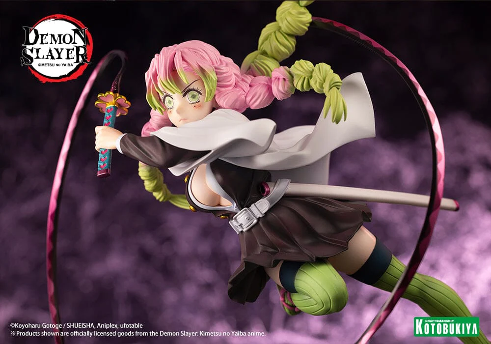 Demon Slayer Kimetsu no Yaiba ArtFX J Mitsuri Kanroji 1/8 Scale Figure - Image 8
