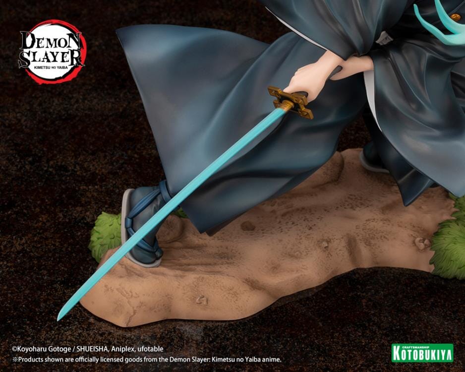 Demon Slayer Kimetsu no Yaiba ArtFX J Muichiro Tokito 1/8 Scale Figure - Image 10