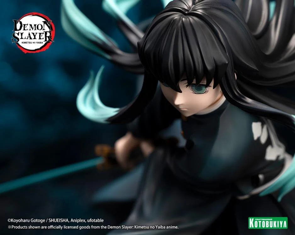 Demon Slayer Kimetsu no Yaiba ArtFX J Muichiro Tokito 1/8 Scale Figure - Image 11
