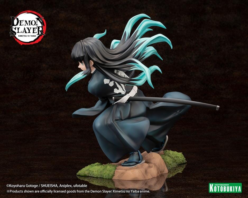 Demon Slayer Kimetsu no Yaiba ArtFX J Muichiro Tokito 1/8 Scale Figure - Image 3