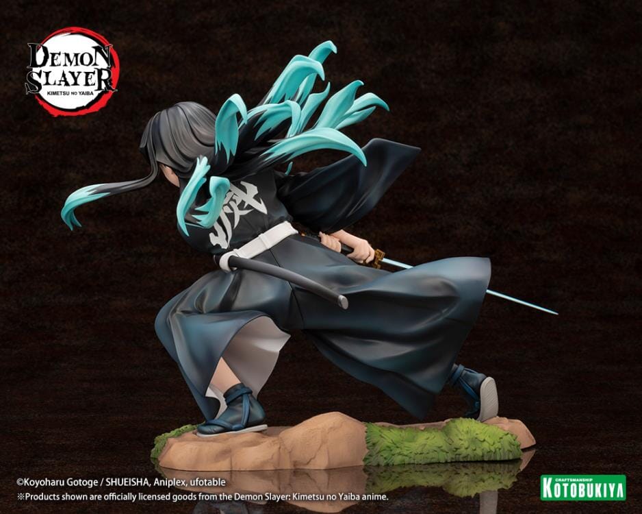 Demon Slayer Kimetsu no Yaiba ArtFX J Muichiro Tokito 1/8 Scale Figure - Image 4