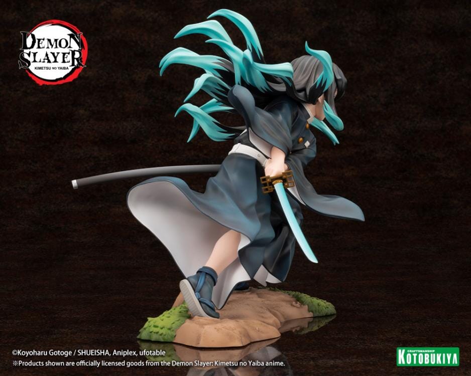 Demon Slayer Kimetsu no Yaiba ArtFX J Muichiro Tokito 1/8 Scale Figure - Image 6