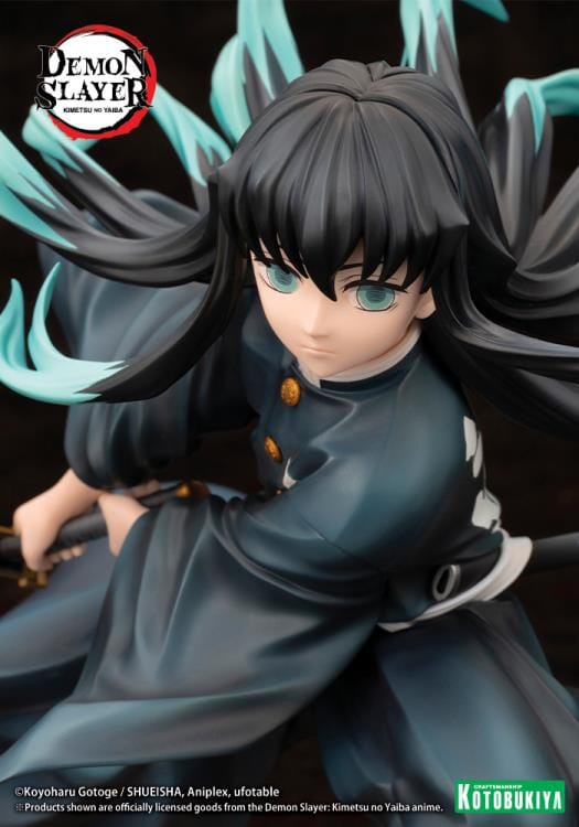 Demon Slayer Kimetsu no Yaiba ArtFX J Muichiro Tokito 1/8 Scale Figure - Image 9