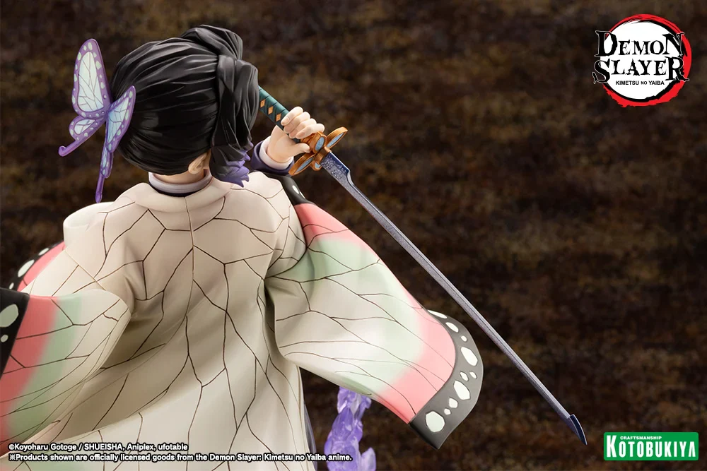 Demon Slayer Kimetsu no Yaiba ArtFX J Shinobu Kocho 1/8 Scale Figure - Image 11