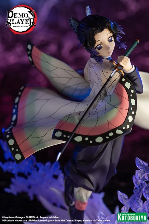 Demon Slayer Kimetsu no Yaiba ArtFX J Shinobu Kocho 1/8 Scale Figure - Image 12