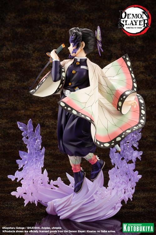 Demon Slayer Kimetsu no Yaiba ArtFX J Shinobu Kocho 1/8 Scale Figure - Image 4